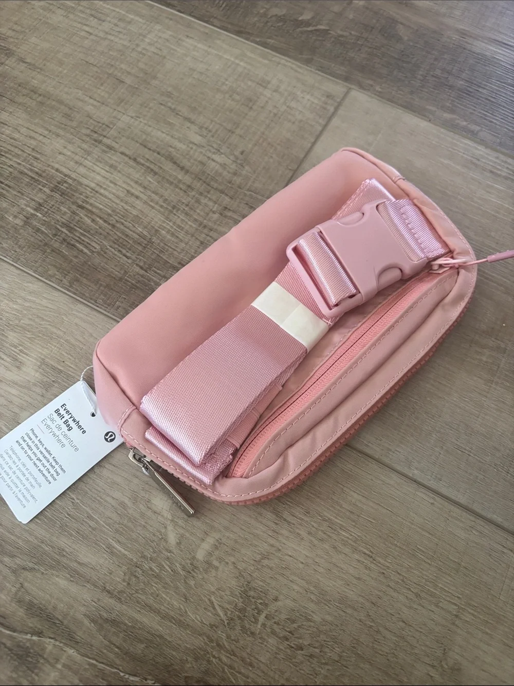 lululemon athletica Soft Pink Cosmetic Pouch